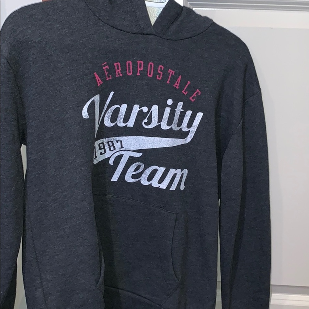Grey Aéropostale hoodie
